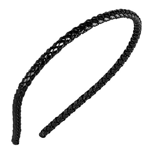 L. Erickson Braided 1/4" Headband - Black