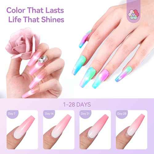 SAVILAND Advanced All-in-1 Airbrush Gel Nail Polish Kit: Dilution-Free Airbrush Paint for Nails Non-Acetone 12 Colors Airbrush Gel Polish with Airbrush Cleaner Stencils French Ombre Blush Nail Art