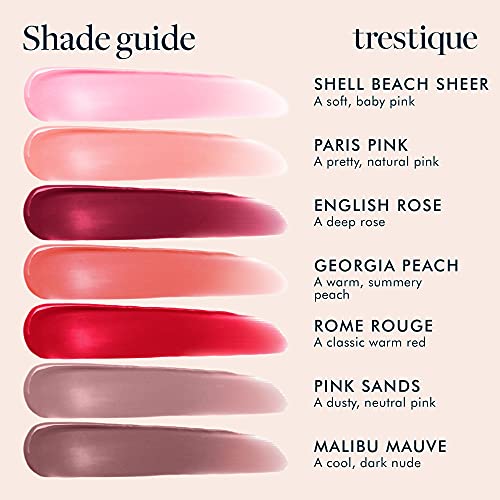 TRE'STIQUE Prime & Shine Refillable Lip Crayon with Built-in Primer, Glossy Lipstick for Women