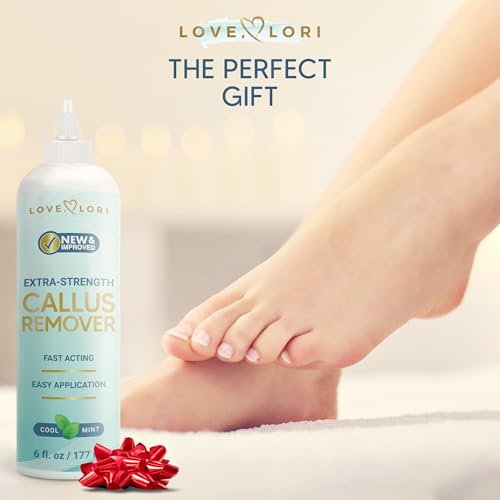 Love Lori Callus Remover Gel Extra Strength Pedicure Tool for Feet 6oz