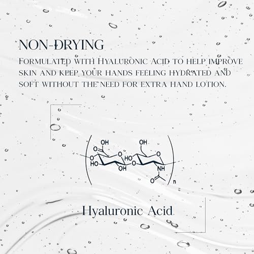 Refreshing Green Foaming Hand Wash with Hyaluronic Acid, Earthy Scent | Hydrating | Kitchen and Bathroom |Botanical Ingredients | Cruelty Free Sulfate Free | 10.14 fl oz