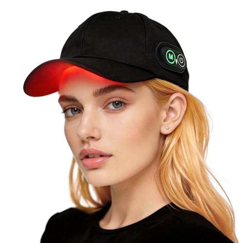 Wireless Red Light Therapy Cap for Hair Growth - FDA Cleared