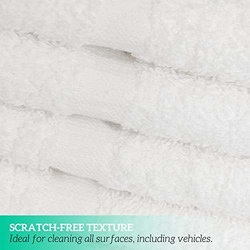100% Cotton Washcloths 12x12" 50 Pack
