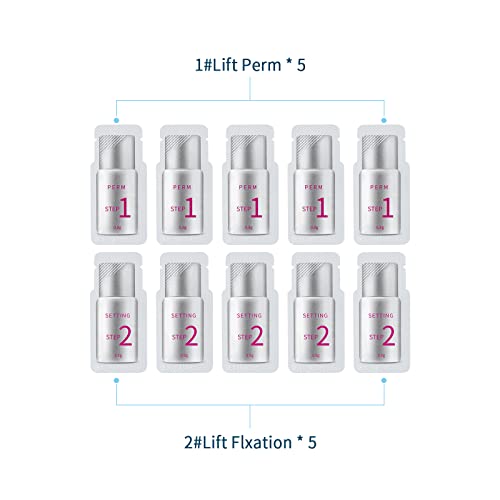 Eyelash Perm Kit with Lash Lift Lotion - 10 Sachets