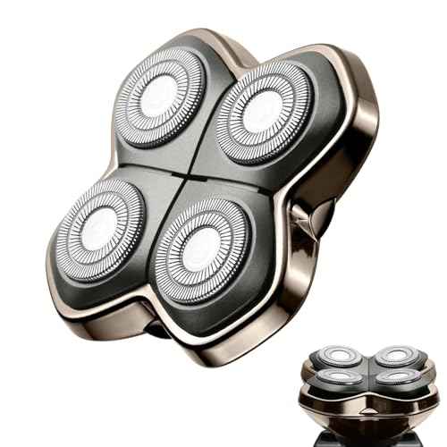 Replacement Blade Shaver PRO 2 Head for Electric Shaver Compatible with Skull Pitbull, Butterfly Kiss PRO & Palm Shavers (1Pack)