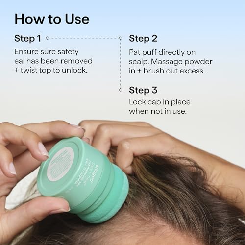 Briogeo Style + Treat Dry Shampoo Puff, 0.5 oz