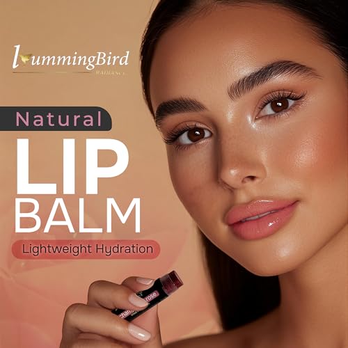 Natural and Organic Tinted Lip Balm Champagne Rose