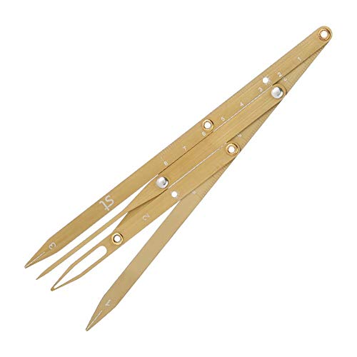 Golden Ratio Eyebrow Ruler - Flexible Stainless Steel Measuring Tool
