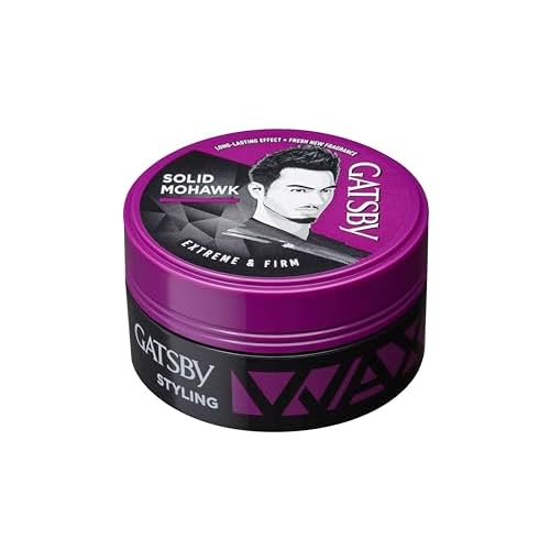 Gatsby Hair Styling Wax Mohawk Firmed Extreme & Firm - 75g