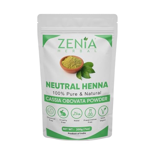 Zenia Neutral Henna Powder 7oz | Colorless Hair Conditioner