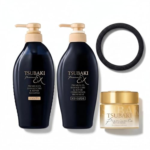 TSUBAKI Premium Intense Repair Hair Care Bundle Set