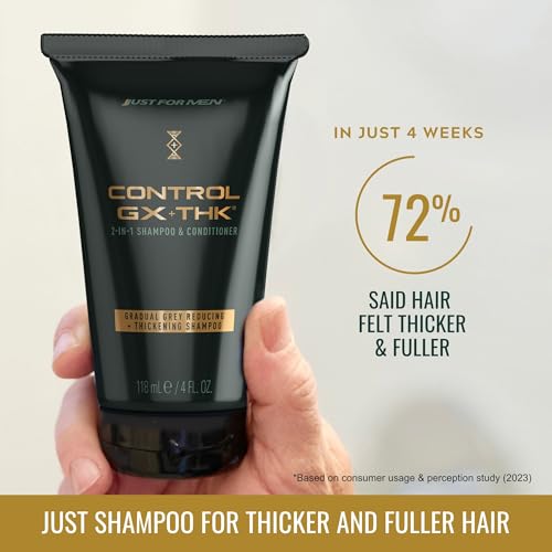 Just for Men Control GX + THK Thickening Shampoo & Conditioner, 4 oz