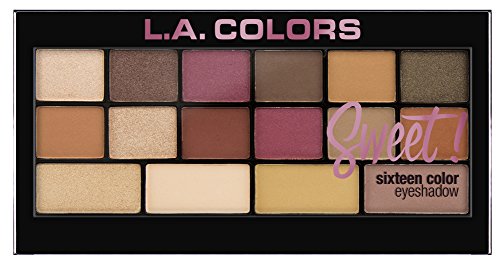 L.A. COLORS Sweet 16 Color Eyeshadow Palette
