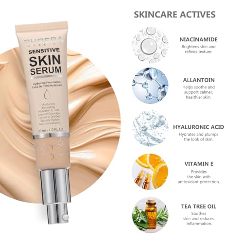 Meifen Hydrating Foundation¡£ (N01 Porcelain, 1 Fl Oz (Pack of 1))