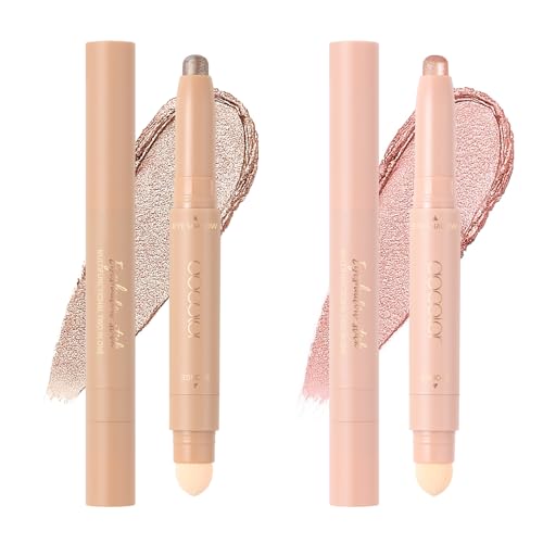 Docolor Glitter Eye Shadow Stick Duo - Quick 5-Minute Makeup