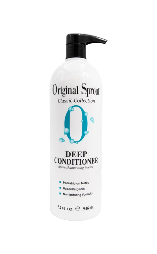 Original Sprout Deep Conditioner for All Hair Types, Vegan Conditioner, 32 oz. Bottle