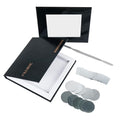 Black Magnetic Makeup Palette with Mirror – DIY Kit