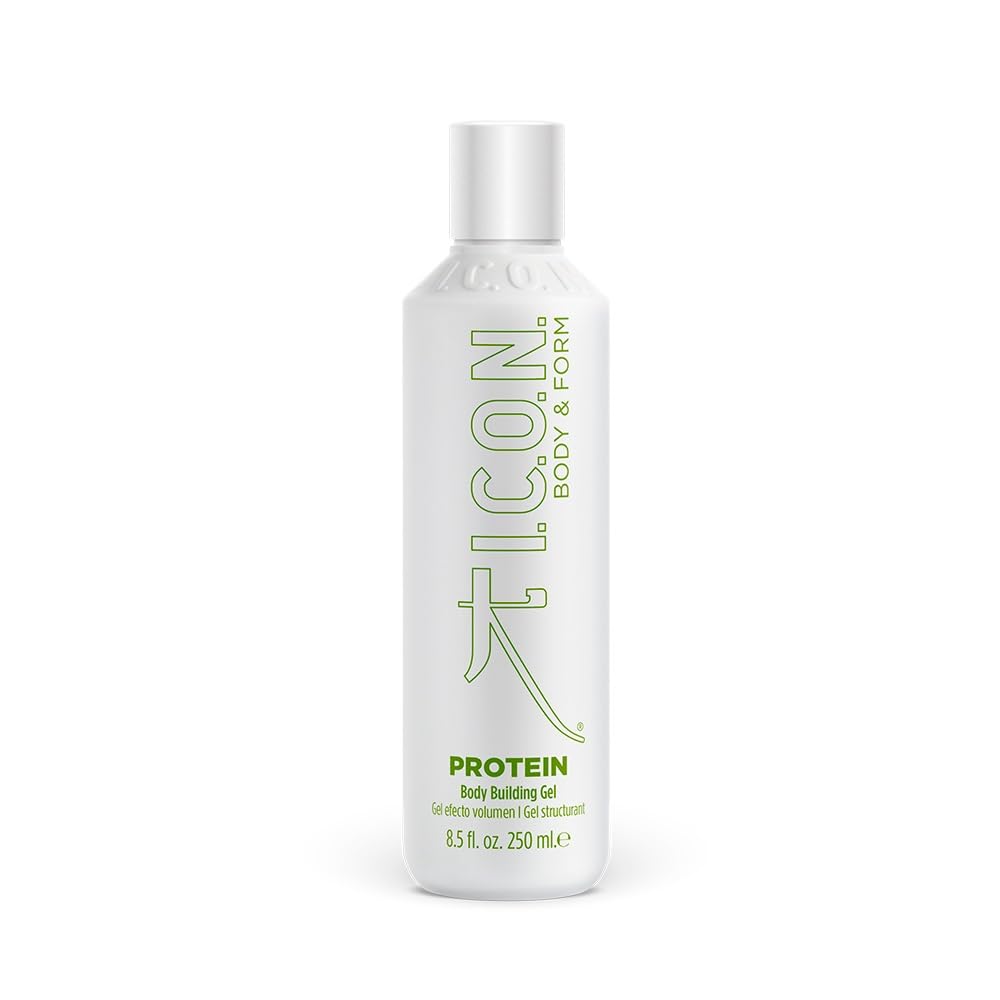 K I.C.O.N. Protein Body Building Gel, Sculpting and Volumizing Hair Gel for Blowout Styles