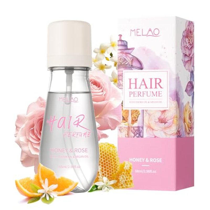 Honey & Rose Hair Perfume with Jojoba & Argan Oil - 2.98 Fl Oz