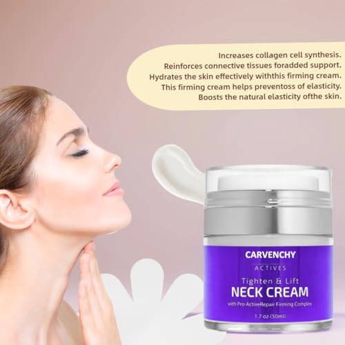 Neck Firming and Lifting Cream | Age-Defying Neck Cream | Smooth Even Skin Tone | Supports Skin Elasticity | Hydration Firms and Contours | Neck and Chest Care |for dark spots|All Skin Types -1.7fl.oz