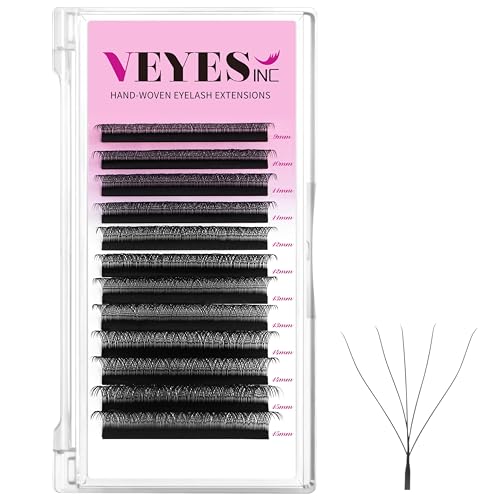 5D Premade Volume Lash Extensions D Curl 9-15mm Mix
