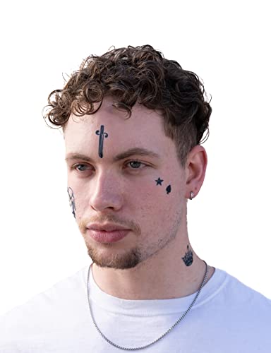 Temporary Tattoos 6-Piece Set | Water-Transfer Fake Tattoos