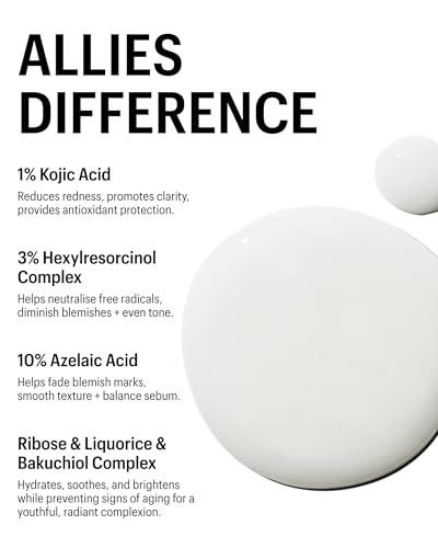Allies of Skin Azelaic & Kojic Face Serum for Clear Skin - 1 Fl oz