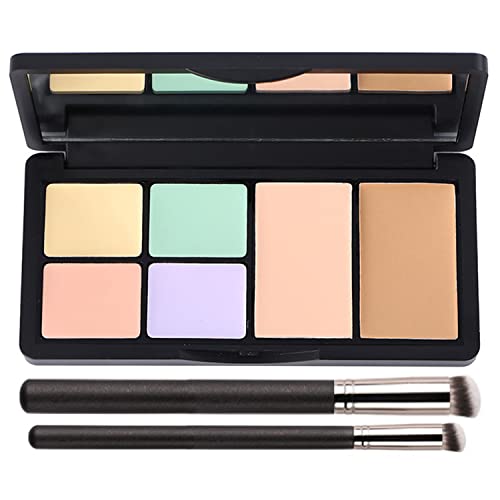 6-In-1 Concealer Contour Palette with Brush Set