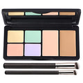 6-In-1 Concealer Contour Palette with Brush Set