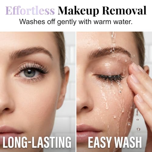 Nitvei Waterproof Mascara for Mature Lashes - Long-Lasting & Smudge-Proof