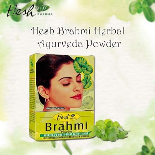 Hesh Brahmi Powder for Hair Care - 100g Natural Herbal Powder