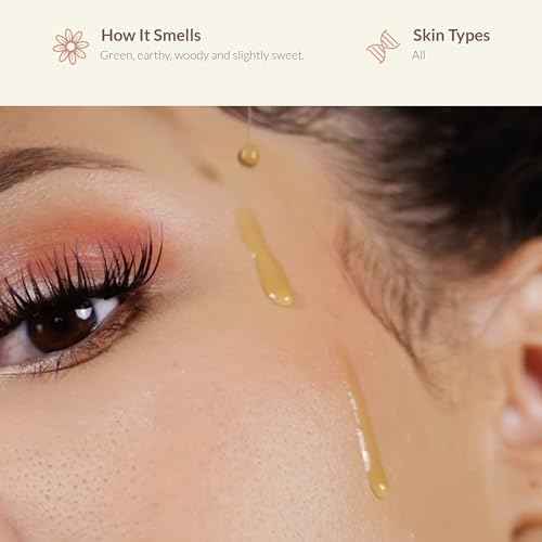 Bambu Earth Daily Cleansing Oil and Makeup Remover for All Skin Types - Vegan Facial Cleanser for Removing Dirt and Excess Oil 1.8 oz