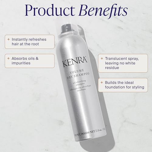 Kenra Platinum Hot Spray 20 | Heat Protection Styler | Long-Lasting, Firm Hold | Adds Vibrant Shine | Humidity & Thermal Protection | Clean Release From Heated Tools | All Hair Types