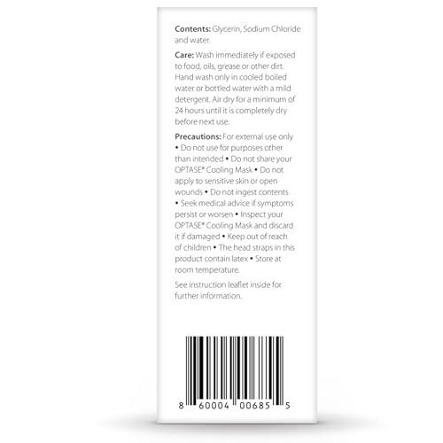 OPTASE Cooling Eye Mask with HydroCool Technology