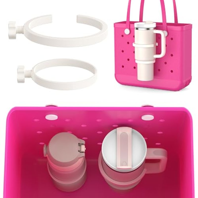 OUTXE 2-Pack Cup Holder for Bogg Bag & Stanley Tumblers