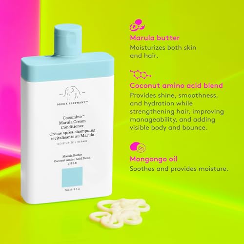 ATTITUDE Hydrating Shampoo, Peppermint & Sweet Orange, EWG Verified with Essential Oils, Vegan & Plant-Based, Aluminum Bottle, For Dry and Damaged Hair, 16 Fl Oz