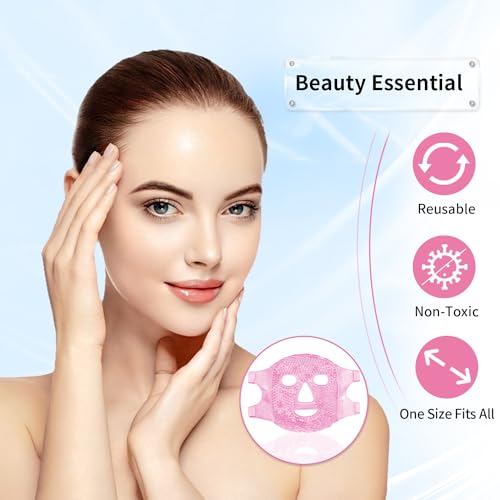 Cold & Hot Gel Bead Eye Mask – Dark Circles & Puffiness Relief