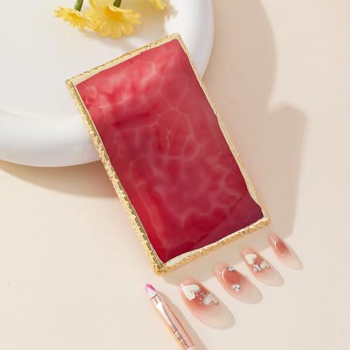 Resin Nail Art Palette Rectangular Mixing Tray