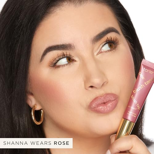 tarte Blush Tape Liquid Cheek Makeup - Rose Buildable Cream Blush, Vegan & Cruelty-Free