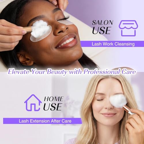 LZM Eyelash Extension Shampoo Kit - Gentle Lash Cleaner Foam