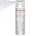 Lingyun Holographic Hair & Body Glitter Spray - Silver Rainbow