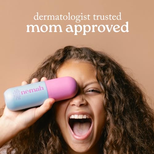 Nemah Kids Leave-In Conditioner & Detangler Spray - Softens, Frizz Control, 4 oz