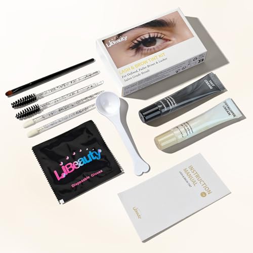 Libeauty Lash & Brow Coloring Kit - Black, 10ml
