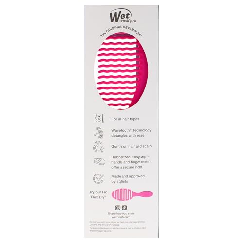 Wet Brush Comb Pro Detangler Purple