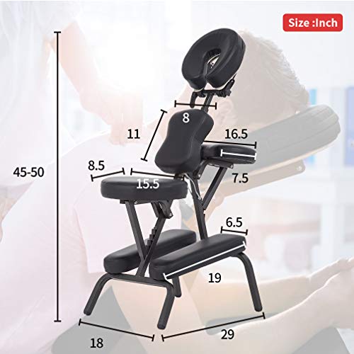 Portable Massage Chair for Tattoo & Spa - Foldable Therapy Seat