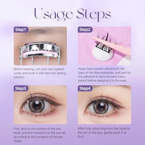 Lash Clusters Individual Eyelashes 7-10MM C Curl 120pcs