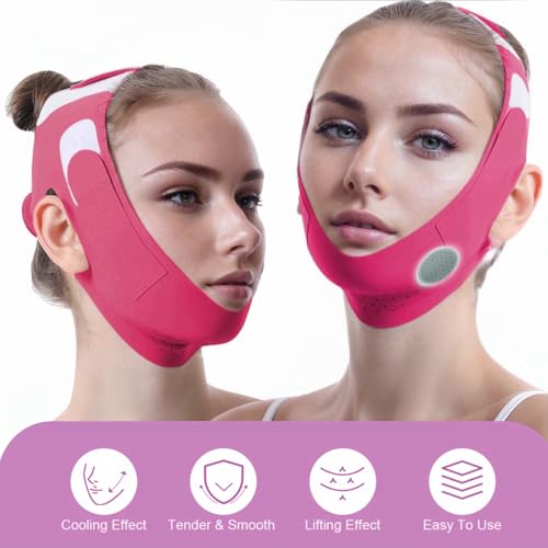 ROWMATE Graphene V-Line Face Chin Strap Mask | Jawline Shaper