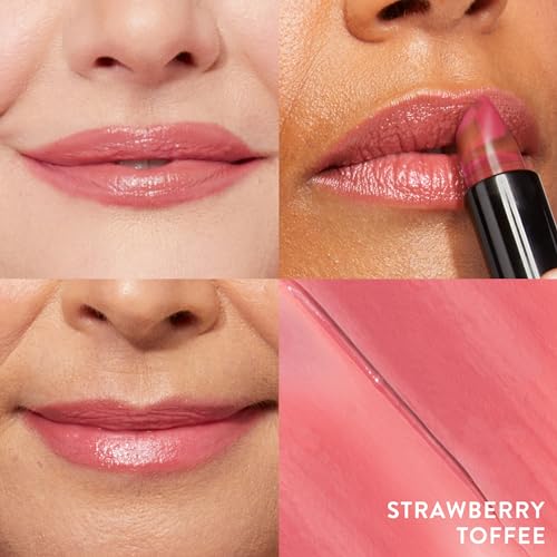 Laura Geller Italian Marble Lipstick Strawberry Toffee + Clear Lip Liner