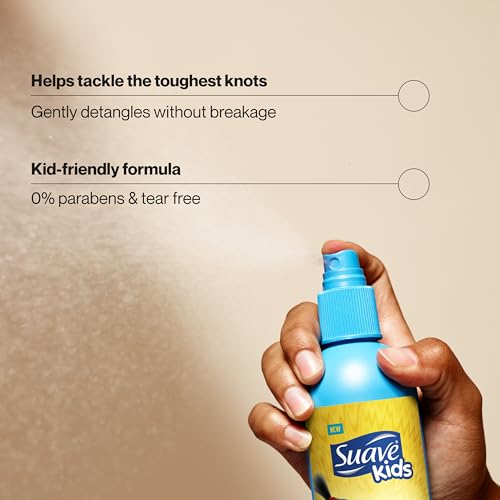 Suave Kids Minions Detangler Spray 10 oz, Pack of 6