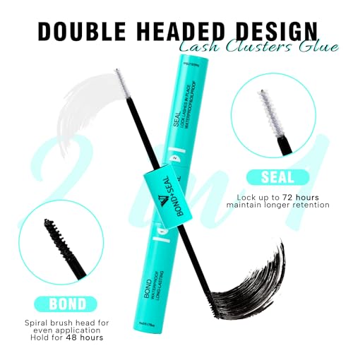 VAVALASH 2-in-1 Lash Bond and Seal Waterproof Glue - Long Lasting